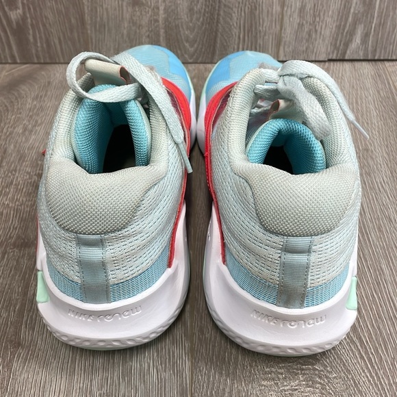 Nike KD Trey 5 X EP Blue Chill Bright Crimson Mint DD9538-400 Sneakers 10.5 - Picture 4 of 16